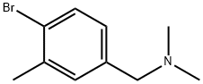 Benzenemethanamine, 4-bromo-N,N,3-trimethyl- 구조식 이미지