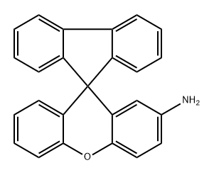 spiro[fluorene-9,9'-xanthen]-2'-amine Structure