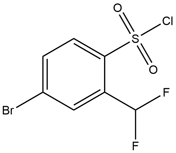 4-bromo-2-methylbenzenesulfonyl chloride Structure