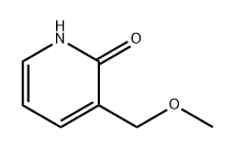 2(1H)-Pyridinone, 3-(methoxymethyl)- Structure