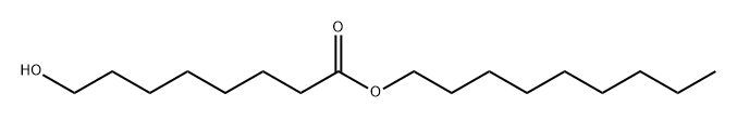 Octanoic acid, 8-hydroxy-, nonyl ester 구조식 이미지