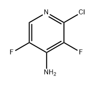 4-Pyridinamine, 2-chloro-3,5-difluoro- Structure