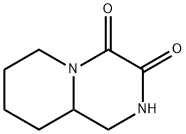 Hexahydro-2H-pyrido[1,2-a]pyrazine-3,4-dione 구조식 이미지