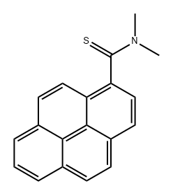 1-Pyrenecarbothioamide, N,N-dimethyl- Structure