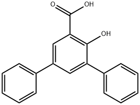 [1,1':3',1''-Terphenyl]-5'-carboxylic acid, 4'-hydroxy- Structure