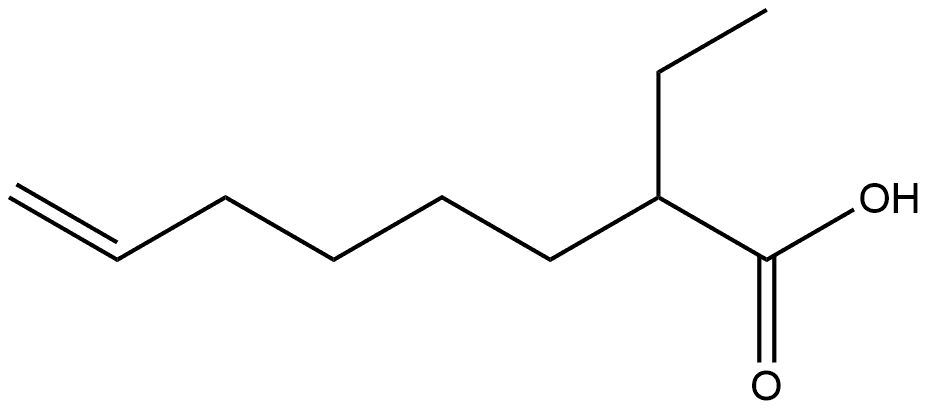 2-Ethyloct-7-enoic acid Structure