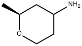 2H-Pyran-4-amine, tetrahydro-2-methyl-, (2S)- Structure