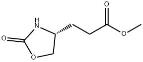 Methyl (4R)-2-oxo-4-oxazolidinepropanoate Structure