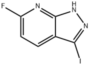 1H-Pyrazolo[3,4-b]pyridine, 6-fluoro-3-iodo- Structure