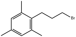 Benzene, 2-(3-bromopropyl)-1,3,5-trimethyl- Structure