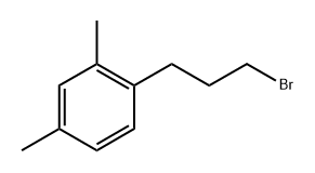 1-(3-Bromopropyl)-2,4-dimethylbenzene Structure