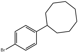 Cyclooctane, (4-bromophenyl)- Structure