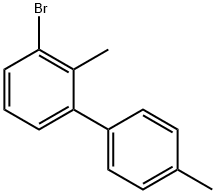 1,1'-Biphenyl, 3-bromo-2,4'-dimethyl- Structure