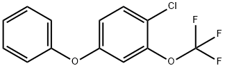 Benzene, 1-chloro-4-phenoxy-2-(trifluoromethoxy)- Structure