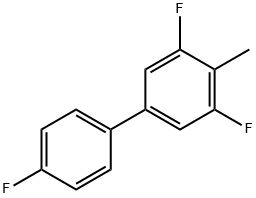 1,1'-Biphenyl, 3,4',5-trifluoro-4-methyl- Structure