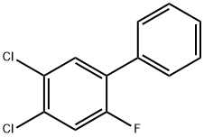 1,1'-Biphenyl, 4,5-dichloro-2-fluoro- Structure