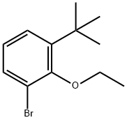 Benzene, 1-bromo-3-(1,1-dimethylethyl)-2-ethoxy- Structure