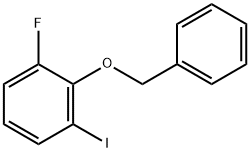 Benzene, 1-fluoro-3-iodo-2-(phenylmethoxy)- Structure