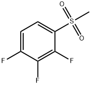 Benzene, 1,2,3-trifluoro-4-(methylsulfonyl)- Structure