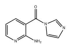 Methanone, (2-amino-3-pyridinyl)-1H-imidazol-1-yl- Structure