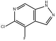 5-Chloro-4-fluoro-1H-pyrazolo[3,4-c]pyridine 구조식 이미지