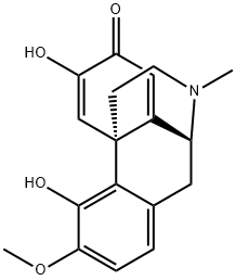 6-O-DeMethylsalutaridine 구조식 이미지