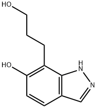 7-(3-Hydroxypropyl)-1H-indazol-6-ol Structure