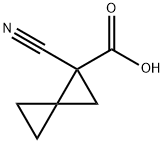 1-Cyanospiro[2.2]pentane-1-carboxylic acid Structure