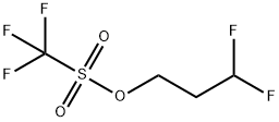 3,3-Difluoropropyl 1,1,1-trifluoromethanesulfonate 구조식 이미지