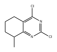 Quinazoline, 2,4-dichloro-5,6,7,8-tetrahydro-8-methyl- 구조식 이미지