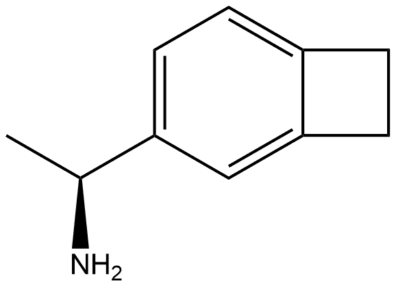 (S)-1-(bicyclo[4.2.0]octa-1,3,5-trien-3-yl)ethan-1-amine Structure