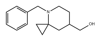 4-Azaspiro[2.5]octane-7-methanol, 4-(phenylmethyl)- Structure