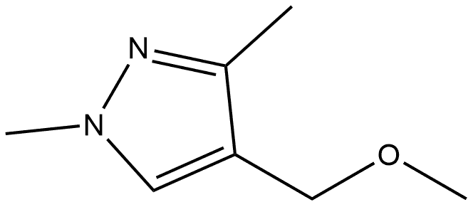 4-(Methoxymethyl)-1,3-dimethyl-1H-pyrazole Structure