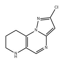 Pyrazolo[1,5-a]pyrido[2,3-e]pyrimidine, 2-chloro-6,7,8,9-tetrahydro- Structure