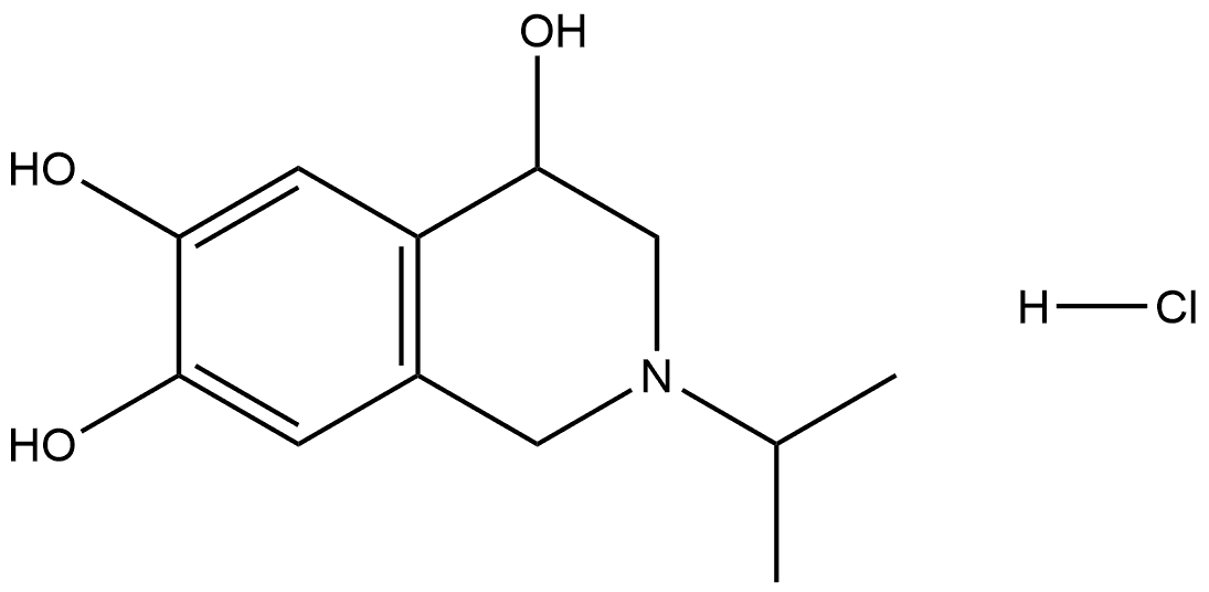 Isoproterenol Impurity 18 HCl Structure