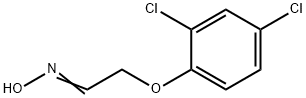 Acetaldehyde, 2-(2,4-dichlorophenoxy)-, oxime 구조식 이미지