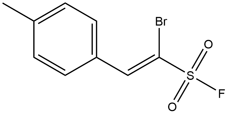 Ethenesulfonyl fluoride, 1-bromo-2-(4- Structure