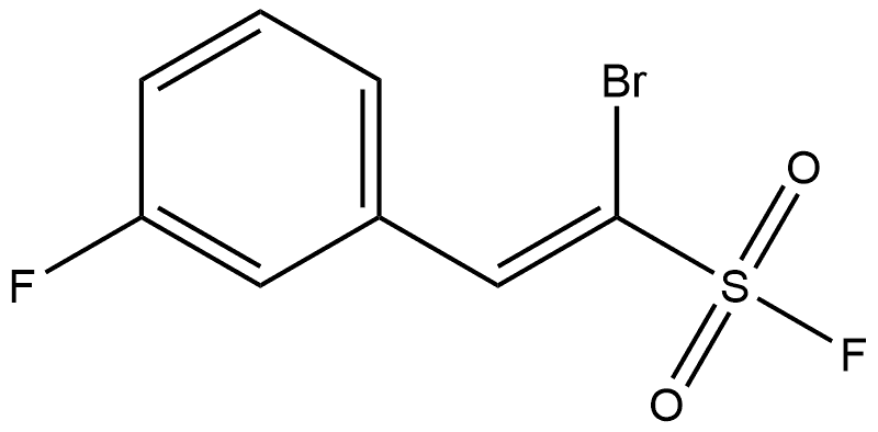 Ethenesulfonyl fluoride, 1-bromo-2-(3- Structure