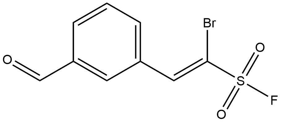 Ethenesulfonyl fluoride, 1-bromo-2-(3- Structure