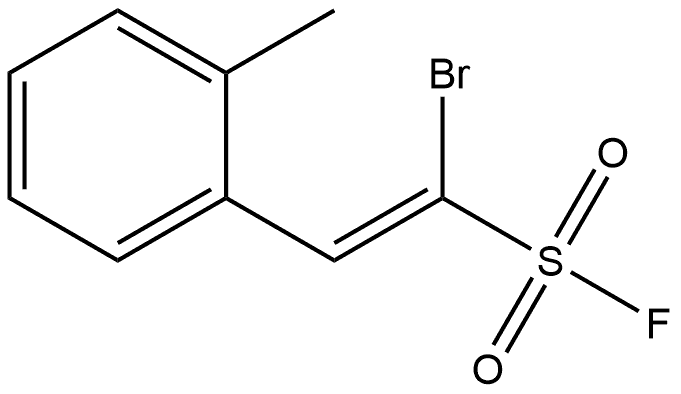 Ethenesulfonyl fluoride, 1-bromo-2-(2- Structure