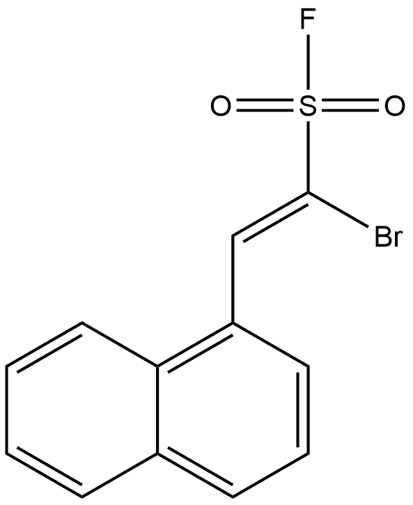 Ethenesulfonyl fluoride, 1-bromo-2-(1- 구조식 이미지