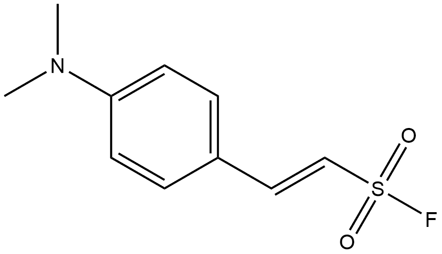 Ethenesulfonyl fluoride, 2-[4- Structure