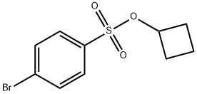 Benzenesulfonic acid, 4-bromo-, cyclobutyl ester 구조식 이미지