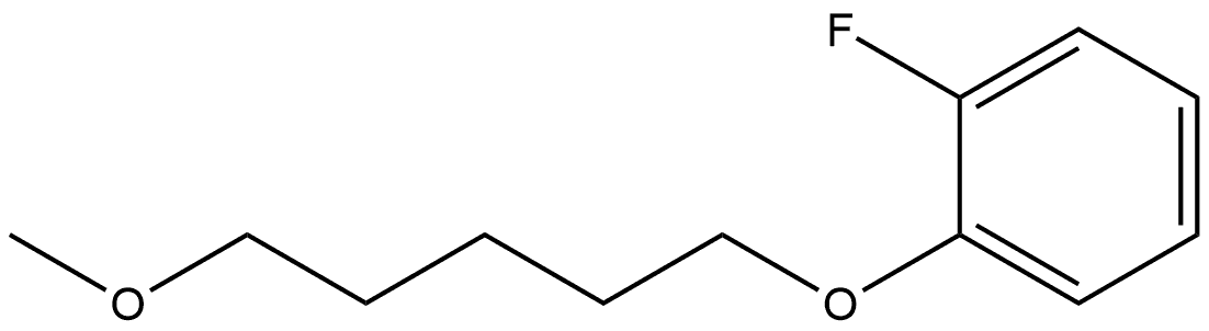 1-Fluoro-2-[(5-methoxypentyl)oxy]benzene Structure