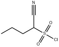 1-Cyanobutane-1-sulfonyl chloride Structure