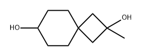 Spiro[3.5]nonane-2,7-diol, 2-methyl- 구조식 이미지