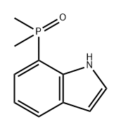 1H-Indole, 7-(dimethylphosphinyl)- Structure
