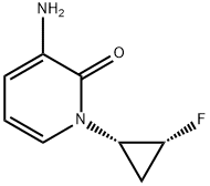 2(1H)-Pyridinone, 3-amino-1-[(1S,2R)-2-fluorocyclopropyl]- 구조식 이미지