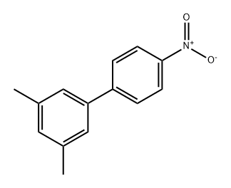 1,1'-Biphenyl, 3,5-dimethyl-4'-nitro- Structure