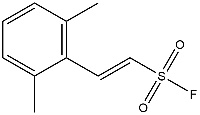 Ethenesulfonyl fluoride, 2-(2,6-dimethylphenyl)-,(1E) Structure